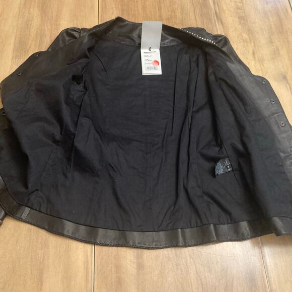 NWT Isabel Marant Lambskin Leather Veste Blizzy Jacket $2,390 - Picture 9 of 12
